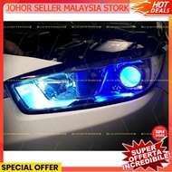 100W 2 Colour Tone Bulb Car Motor H4 Led Headlight Hi Low Beam Headlamp Turbo Fan Iceblue White Yell