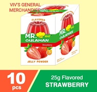 Mr Hat Gulaman Strawberry Flavor ( 25g x 10s )