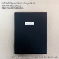 Nail Art Piece Storage Book Large Capacity Exhibition Photo Album Card Clip Display Board DIY Simple