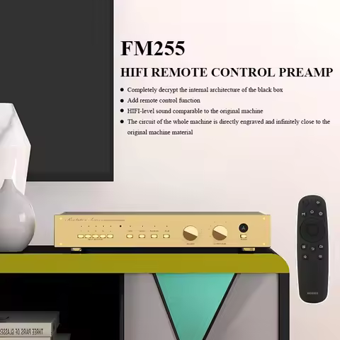 Replica FM ACOUSTICS FM255 MK2 Preamplifier 1:1 replica of the original line remote control HiFi hom