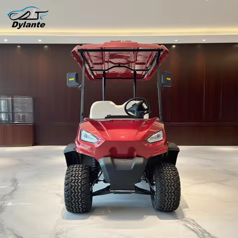Wholesale Campsite Electric Golf Cart 4 Seaters 5KW Street Legal Golf Cart Factory Supplier Suitable