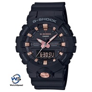 Casio G-Shock GA-810B-1A4 Black with Rose Gold Tone 200M Men's Watch