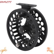ANHUITYJ Fly Fishing Reel, 9/10 WT Zinc-aluminum Alloy Casting Fly Reel, Portable Left Right Hand Re