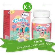 Shine Cutie Vitamin C with Lysine (Strawberry) 100's
