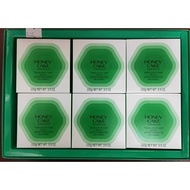 【享生活】SHISEIDO 資生堂翠綠蜂蜜香皂(日本輸入版）-禮盒6個入