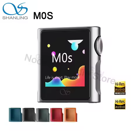 SHANLING M0S MP3 Player Hi-Res Audio HIFI Portable Music Player MP3 Player Two-Way Bluetooth 5.0 CS4