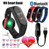 M4 Smart Band Watch Wristband Heart rate Blood Pressure Heart Rate Monitor Pedometer PK M3 for XiaoMi oppo vivo IOS