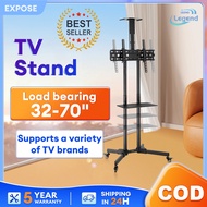 TV stand, TV monitor stand Portable TV Trolley Stand Mount Bracket Smart TV Bracket 32-70 inch Android TV Bracket Adjustable LED TV Mobile Stand Gaming Monitor Bracket