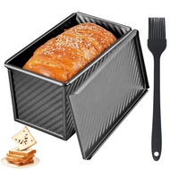 Bread Baking Mould with Lid Toast Bread Baking Mould with LidToast Bread Mould with Oil Brush Bread 
