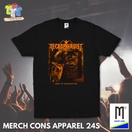 Hmd411 | Necrophagist TAG MERCHCONS APPAREL BAND T-Shirt | Outer SIZE