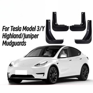For Tesla Model 3 Model 3 Highland Model Y Model Y Juniper Mud Guard