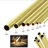 Length 200mm C28000 Brass Tube H62 Copper Pipe,Brass Pipe Dia 2mm to 15mm Micro Precision Copper Tub