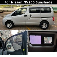 Suitable for NISSAN NV200 2010+ car window sunshade,front and side door sun baffle,mesh curtain