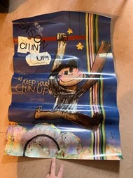 現貨 不出價不回覆 全新未拆 議價即封 陳奕迅 專輯 Chin Up! 簽名海報 Poster 無濕水 但有輕微變形 面交只限寶琳站 12-8或順豐到付