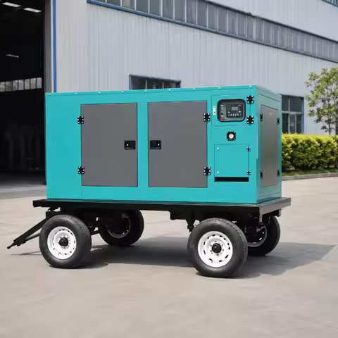 Quiet Power Generator Diesel Genset Unit Customized 10KW To 800KW Robust Structure Reliable Genset U