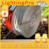 3M933 Car sticker red and white reflective sticker label tape 3M 933 7GPU