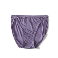 Xu ฟีนิกซ์100% กางเกงในผ้าไหมหม่อนสำหรับผู้หญิงกางเกงในทรงสามเหลี่ยมผ้าไหมแท้แบบญี่ปุ่นไร้รอยต่อสำหร