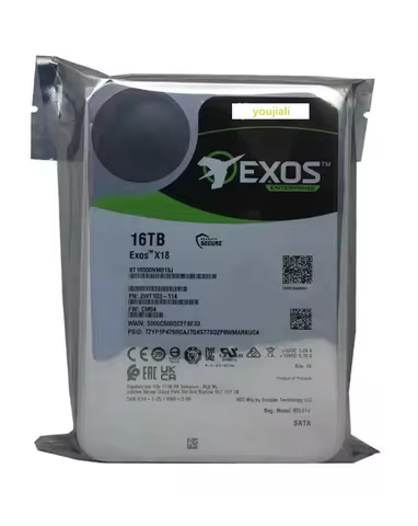NEW FOR ST16000NM001G 16TB Exos X16 512e 6Gb 3.5 SATA Enterprise HDD BRAND