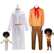 Encanto Kids Antonio Three piece Set Cosplay Costume Shirt Halloween Suit