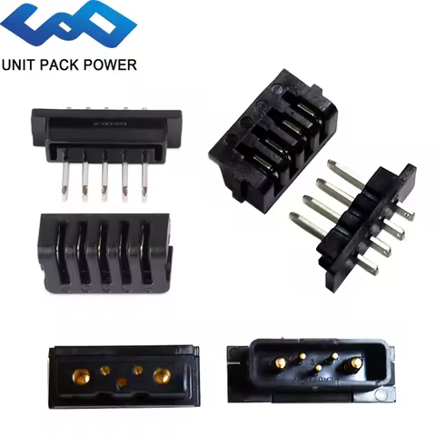 Hailong eBike Battery Power Discharge Connector 4Pin or 5Pin Male or Female Battery Base/Plate Repla
