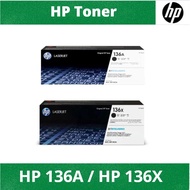 HP 136A HP136A / HP 136X Laser Toner Cartridge Black Color