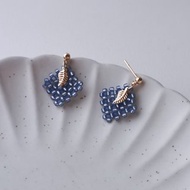 【Veverka】風日 - 耳環 飾品 日本米珠 耳夾 無耳洞