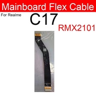 ใหม่เมนบอร์ด Flex Cable สำหรับ Oppo Realme C2 C3 C11 C12 C15 C17 C20 C35 Q3 Pro V3 V5 Q2 K7X V11 V15