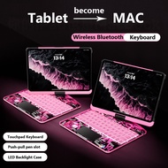 Case with Trackpad KeyBoard for IPad Air 13 2026 M4 13" Pro 13 Inch 2025 M5 Air 13 M3 M2 Pro 13 2024