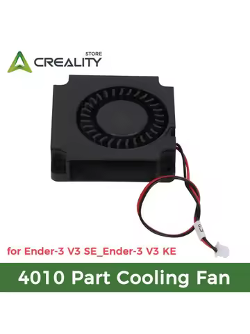 Creality Official 4010 Part Cooling Fan Ender-3 V3 SE/Ender-3 V3 KE 24v Cooling Fan 4010 Fan 3D Prin