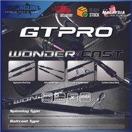 WONDER CAST GTPRO FISHING ROD SPINNING & BC