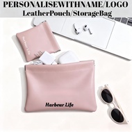 Custom Name Personalized Pouch, Cosmetic Travel Organizer, Corporate Employee Appreciation Gift, Per