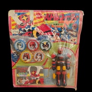 Battle Fever 戰隊 昭和 吸塑 超罕 Popy