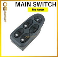 Proton Waja Main Switch Auto Down OEM Power Window Switch Single Switch