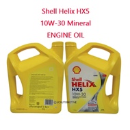 Shell Helix HX5 10W30 Mineral Engine Oil 3L