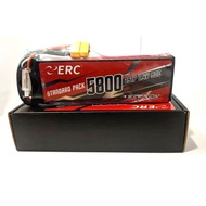 SUNPADOW Soft Case 5800mAh-2S1P-7.4V-90C ERC Lipo Battery , Soft Case, XT60