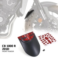 Motorcycle Accessories Black Front Mudguard Extender Fender For Honda CB 1000 R CB1000R CB 1000R 201