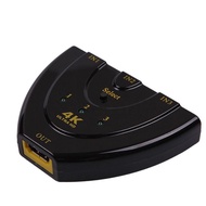 03 In 1 HDMI Switch HDMI Splitter 3D Support 4K HD video switcher 4K HUB