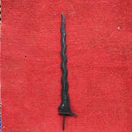 Keris Pamor Klabang Sayuto Warangka Komplit Dekorasi Koleksi Hiasan Dinding Klasik Varian Sesuai Jud