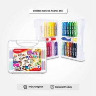 GREEBEL Crayon 36 Colors Kids Oil Pastel 36 Colors GREEBEL Crayon