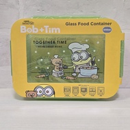 Minions Bob & Tim 玻璃保鮮盒 餐盒 飯盒 午餐盒 Glass Food Container Lunch Box Illumination 迷你兵團 Despicable Me 壞蛋獎