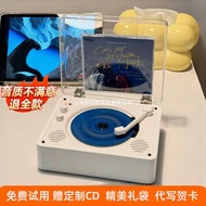 Time cd Player Bluetooth Speaker cd Player Vinyl Record Player Gift