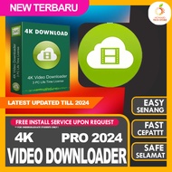 4K Downloader 5.8💯 EASY INSTALL 💯 LIFETIME PREMIUM 💯 FAST DELIVERY 💯 SAFE