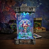 Majora lamp, zelda lamp, table night lamp, epoxy resin lamp, decorative lamp, night light, led lamp