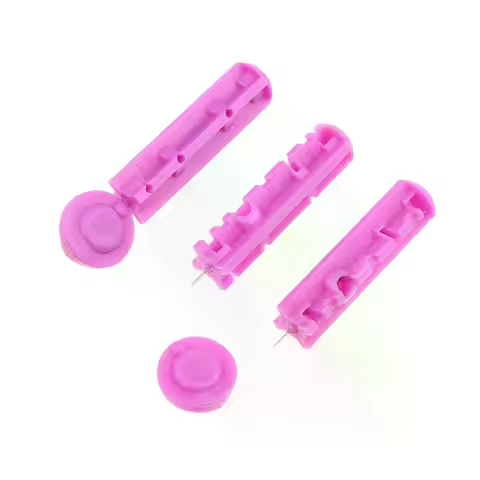 50Pcs Lancets For Diabetes Blood Glucose Testing 30G Count Diabetic Lancets For Less Pain Universal 