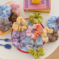 Color random Scrunchies Hairbands French Cute Girl Hair Rope Hair Accessories Korea Acc