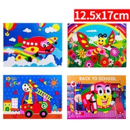 Handmade Creative 3D Stickers Diverse Styles Diy Popular Item Kindergarten Manual Course Material Package Early Learning Educational Toys