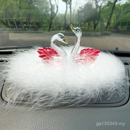 Swan Decoration Car Perfume Ornaments Ornaments Grade Supplies Goddess Center Console Car Crystal In