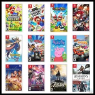 [ 100三隻 ] Nintendo Switch Video Games Mario Luigi Yoshi Zelda Splatoon Pokemon Fire Emblem