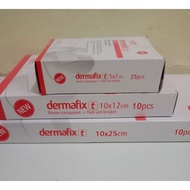 Dermafix plaster 5 x 7cm / Dermafix plaster 10 x 12cm / Dermafix plaster 10 x 25cm Transparent plast