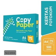 Copy Paper A4 75 gsm, A4 75 gr Photocopy Paper, A4 75 Grm HVS Photocopy Paper